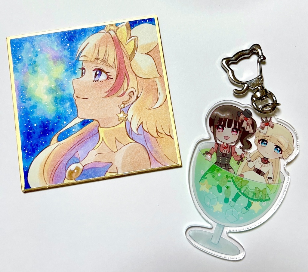 【Cグループ】豆色紙+まゆユキアクキーセット