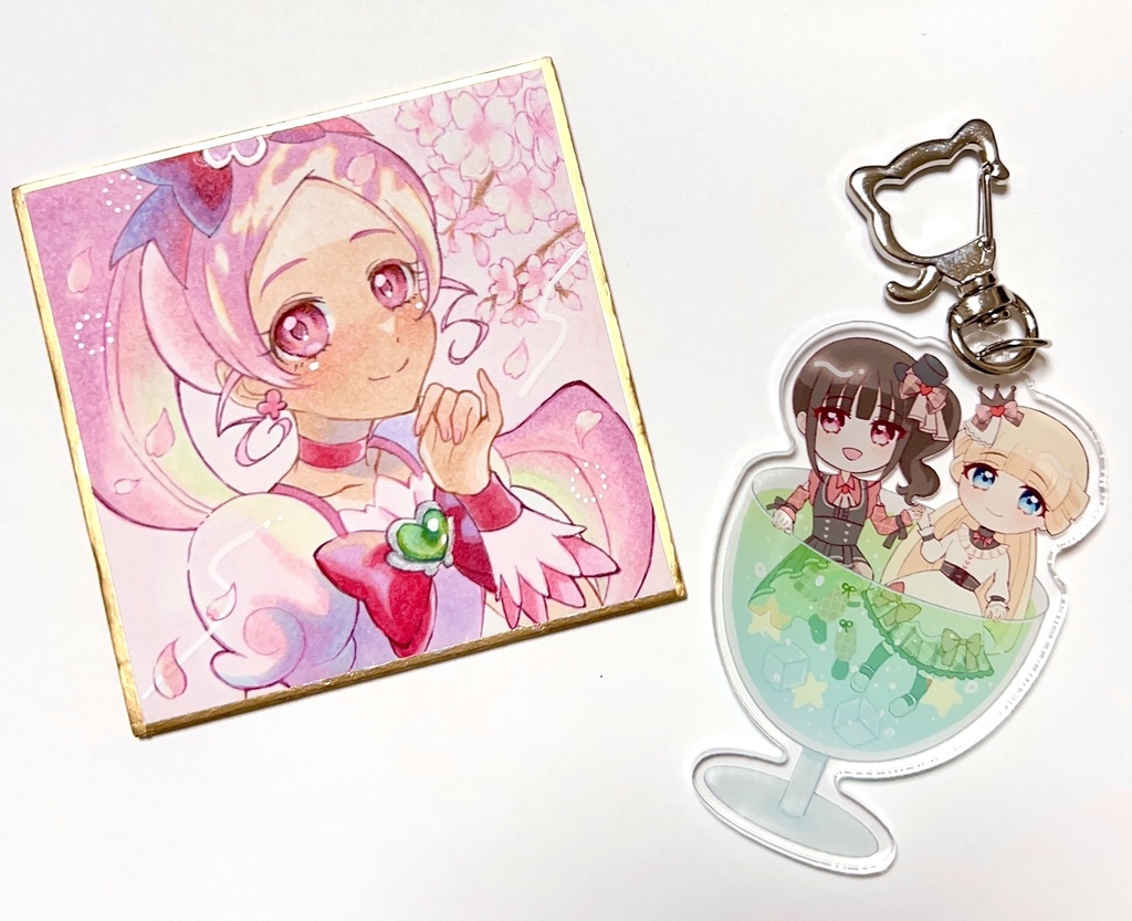 【Cグループ】豆色紙+まゆユキアクキーセット