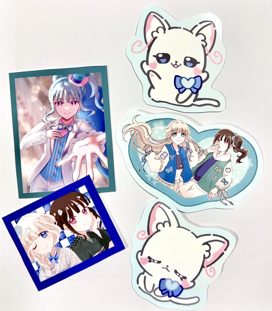 まゆユキステッカーシール