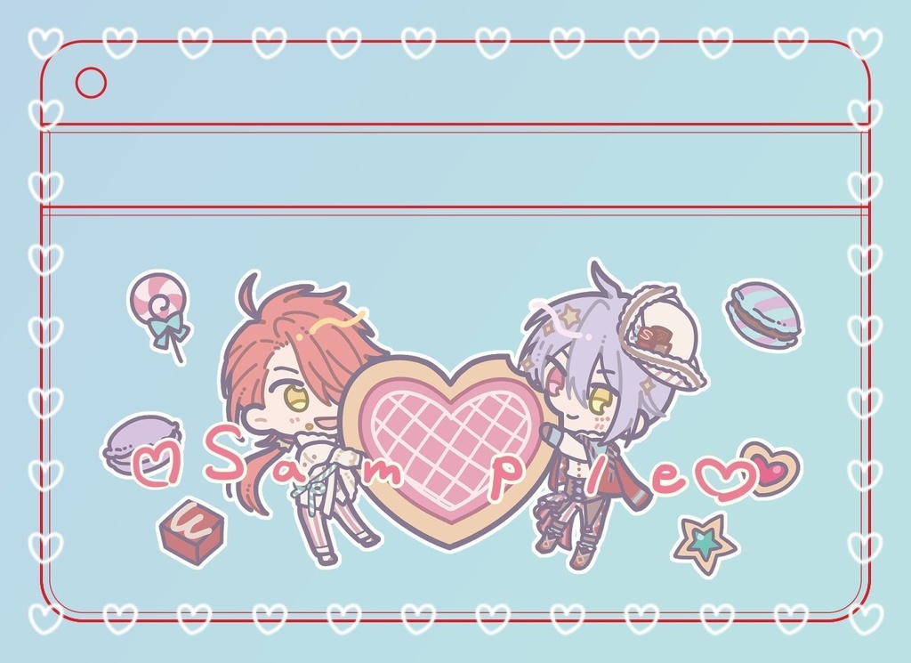 お菓子なカイオエ♡パスケース