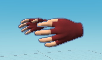 VRハンド（赤）