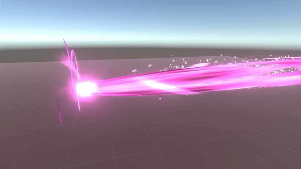 【unity/VRChat】桜咲く、かめはめ波。
