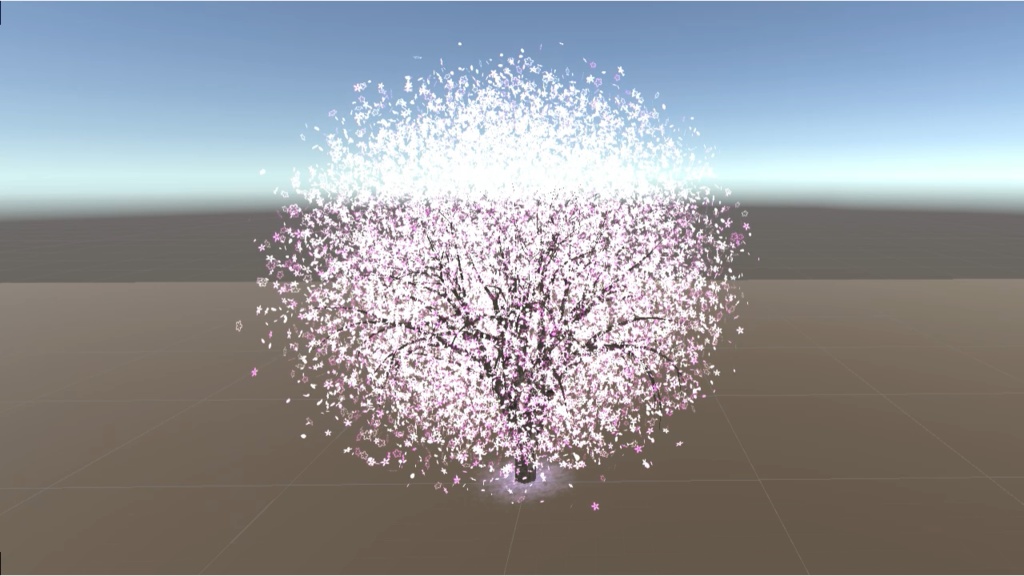 【unity/VRChat】桜 chill...パーティクル