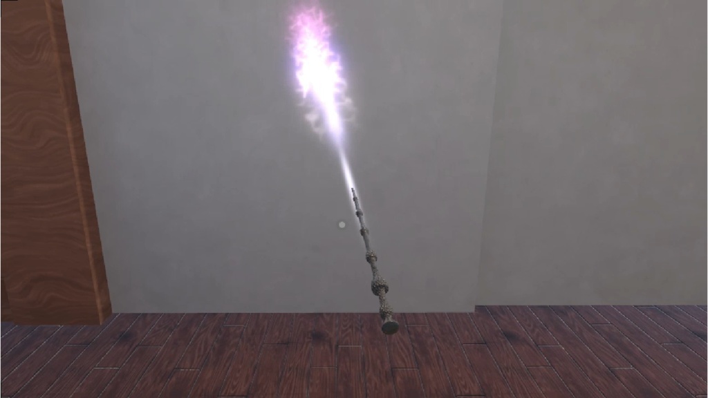 にわとこの杖 と 3種の魔法 【VRChatギミック】