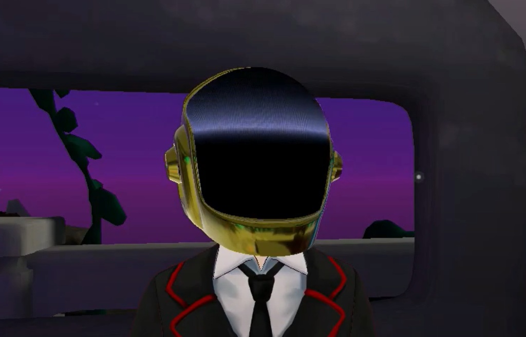 【VRC想定】金のヘルメット、銀のヘッドマウント