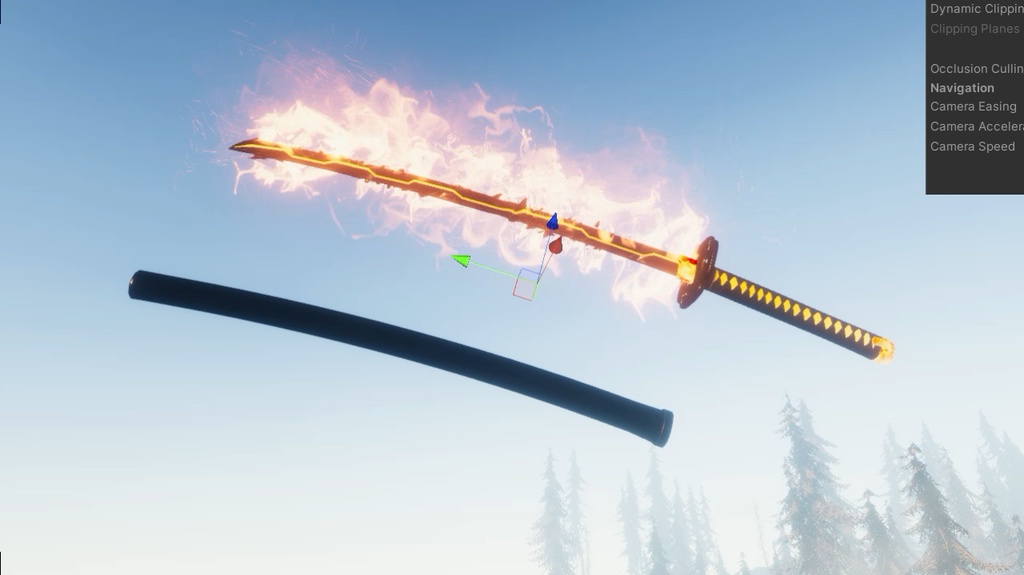 【unity/VRChat】炎炎ノ刀