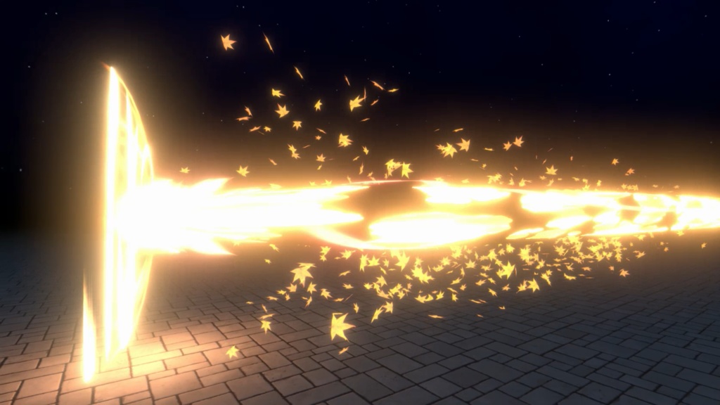 【unity/VRChat】秋 chill...エフェクト (3種)