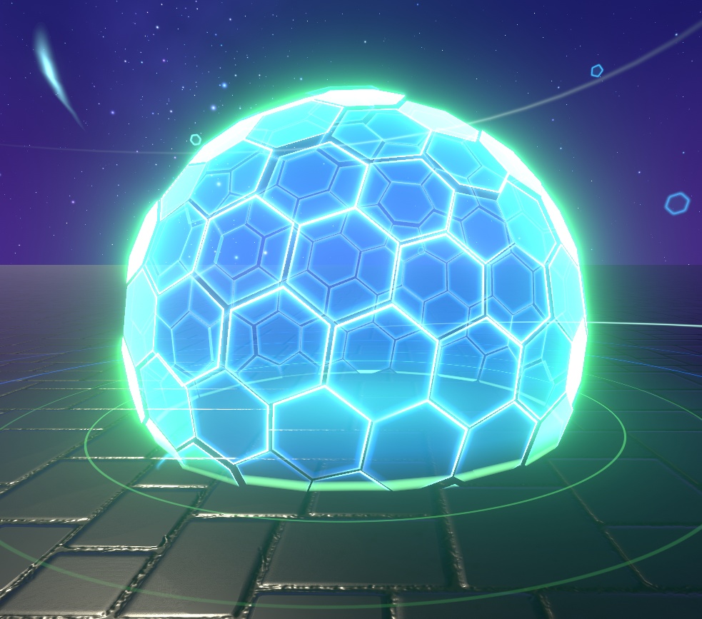 【unity/VRChat】Sci-fi Shield Effect(SFシールドエフェクト)