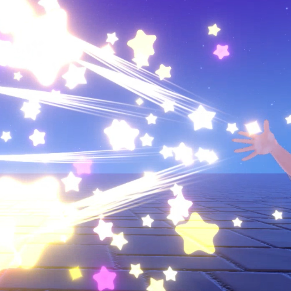 【VRChat想定・MA対応】スターパーティクル セット / Star Particle Set