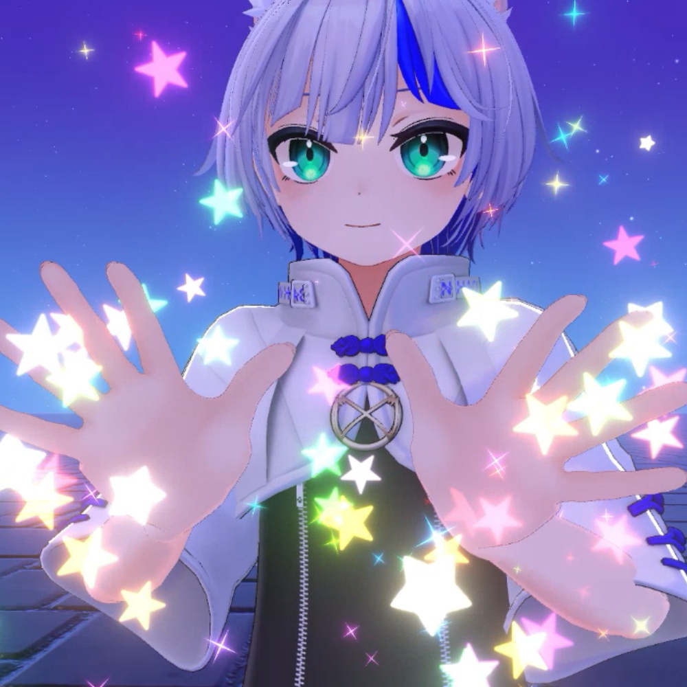 【VRChat想定・MA対応】スターパーティクル セット / Star Particle Set
