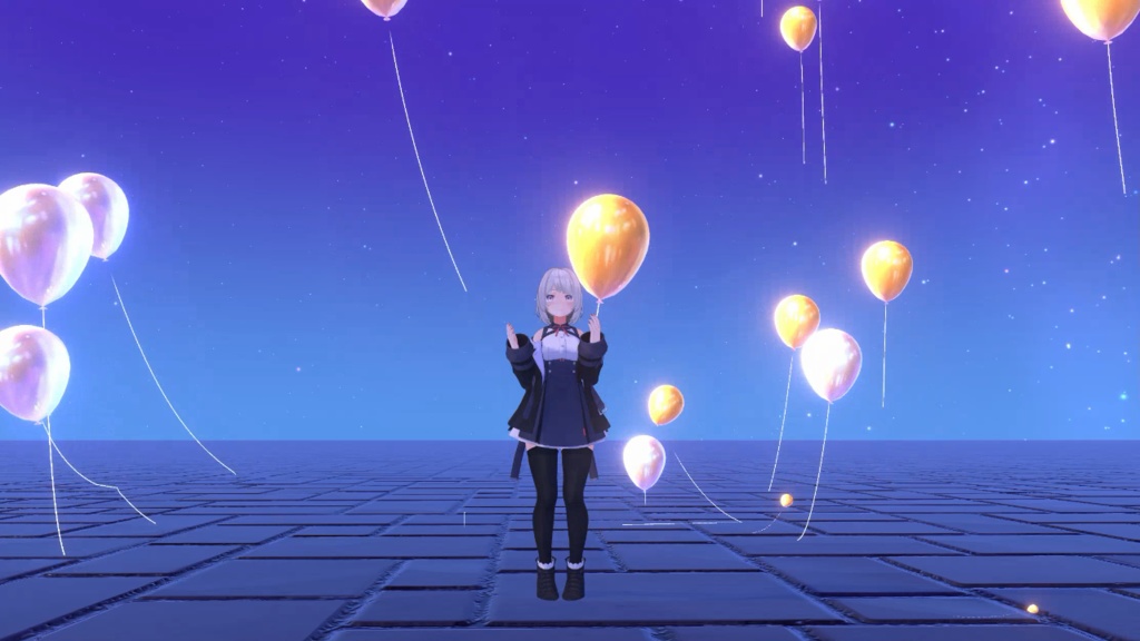 【VRChat想定・MA対応】お祝いパーティクル / Celebration Particle