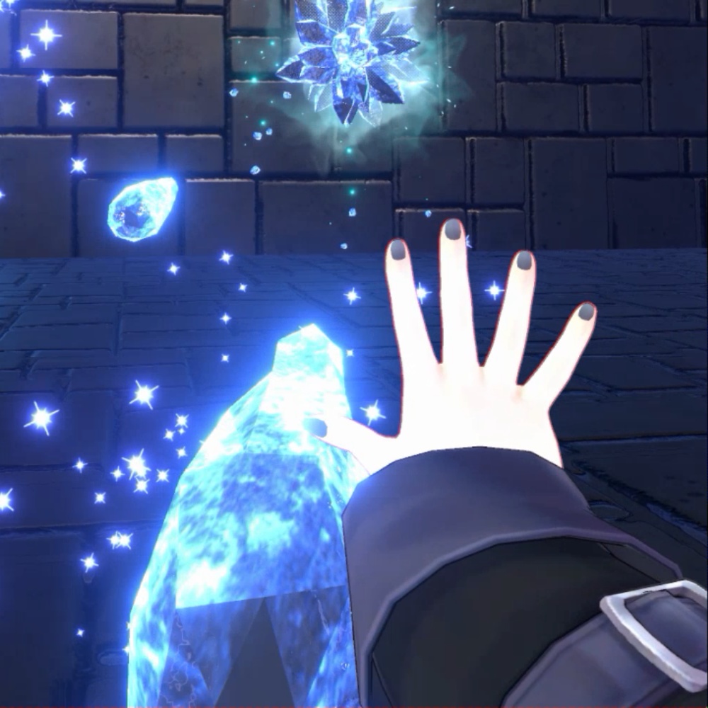 【VRChat想定・MA対応】凍てつく氷の魔法(2種)