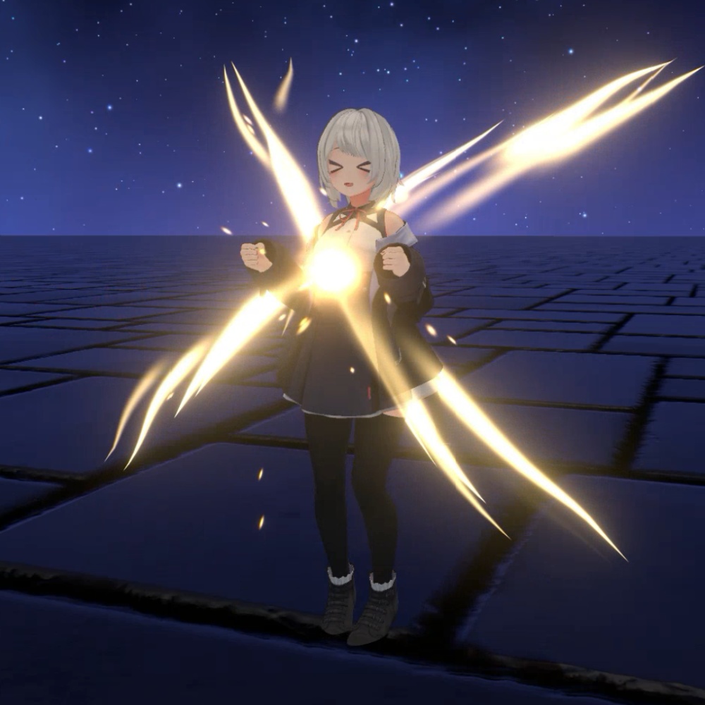 【VRChat想定・MA対応】アイアンマン・エフェクト(3種)