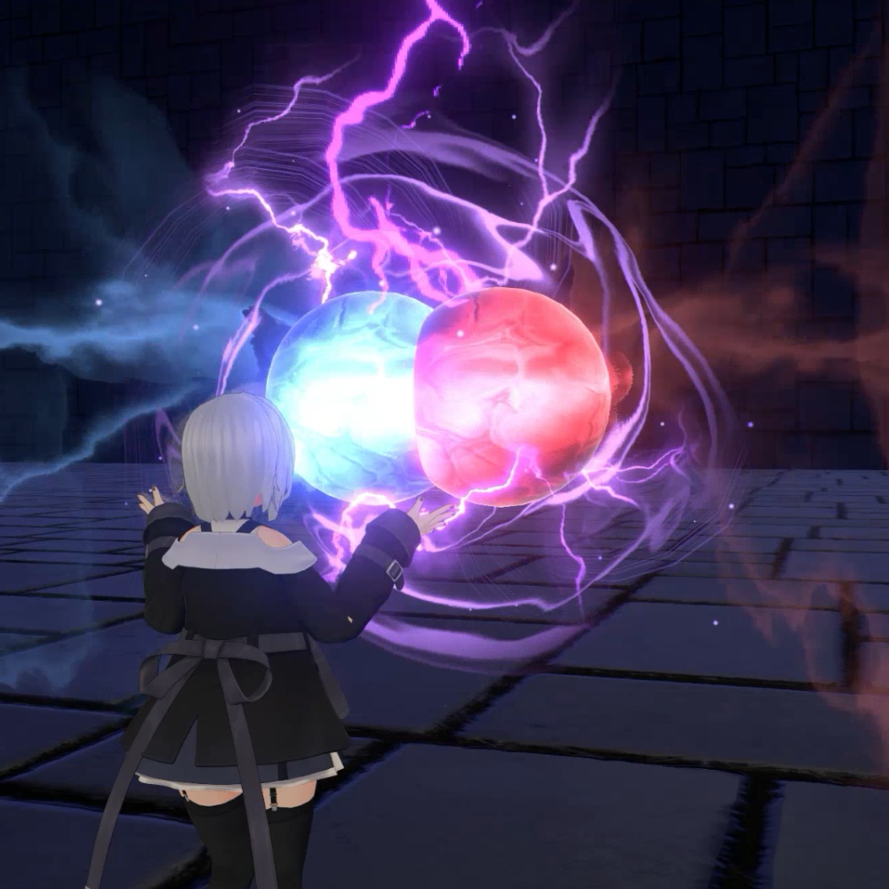 【VRChat想定・MA対応】『茈』 - Hollow Purple -