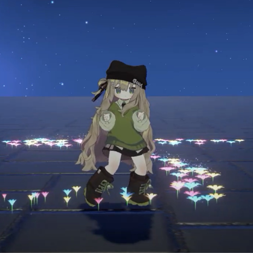 【VRChat想定・MA対応】花まとうオーラ(3種)- Flower Aura -