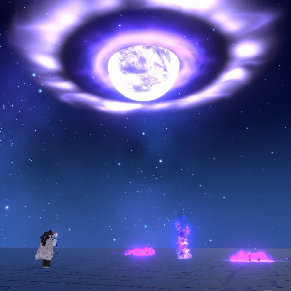 【VRChat想定・MA対応】宇宙創成魔法(3種) - Space Magic -