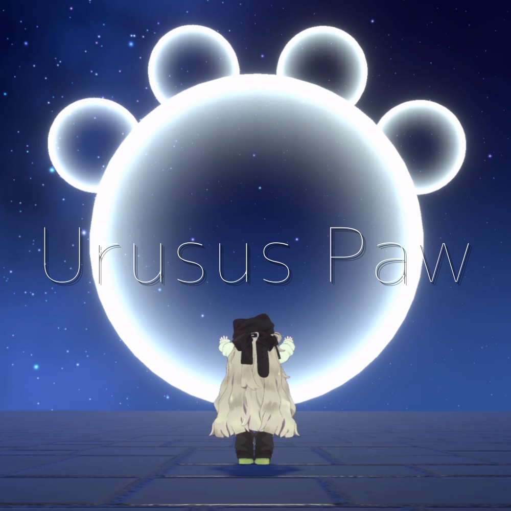 【VRChat想定・MA対応】くまの肉球 / Urusus Paw