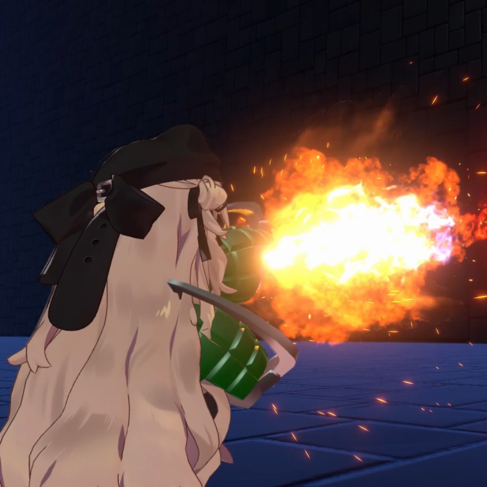 【VRChat想定・MA対応】ダイナマイト・ハンド / Dynamite Hand