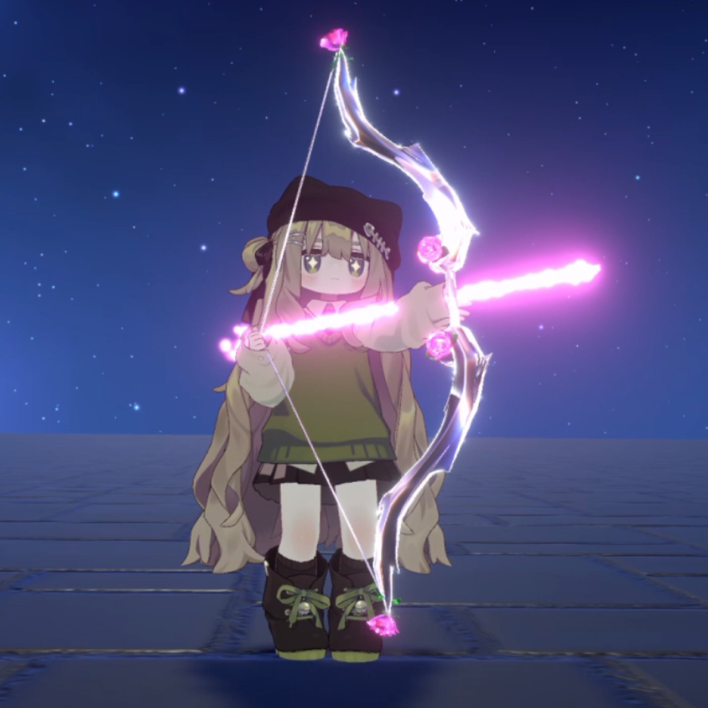 【VRChat・MA魔法武器】花の弓矢 / Flower Bow - CooGee (こーじぃ) - BOOTH