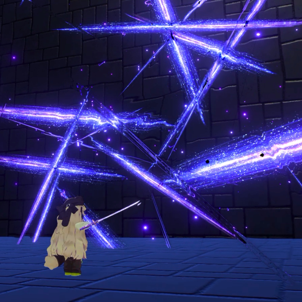 【VRChat想定・MA対応】妖刀『紫電』 -Shiden Sword-