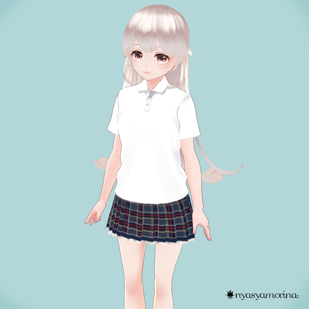 〖無料/ご支援〗普通のポロシャツ(VRoid用衣装)