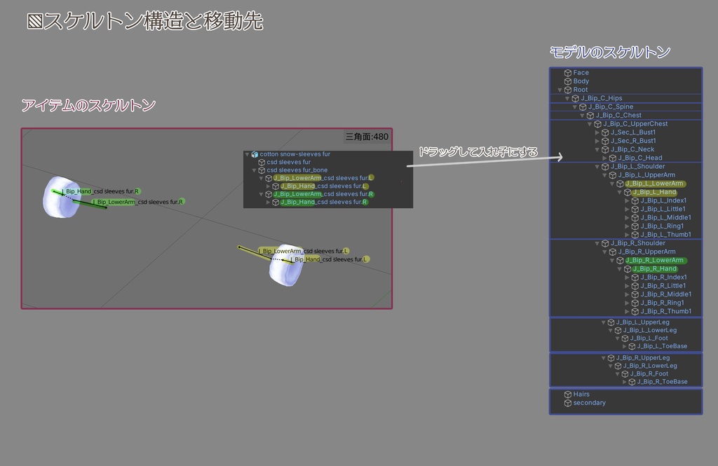 コットンスノーケープセット(2色セット)