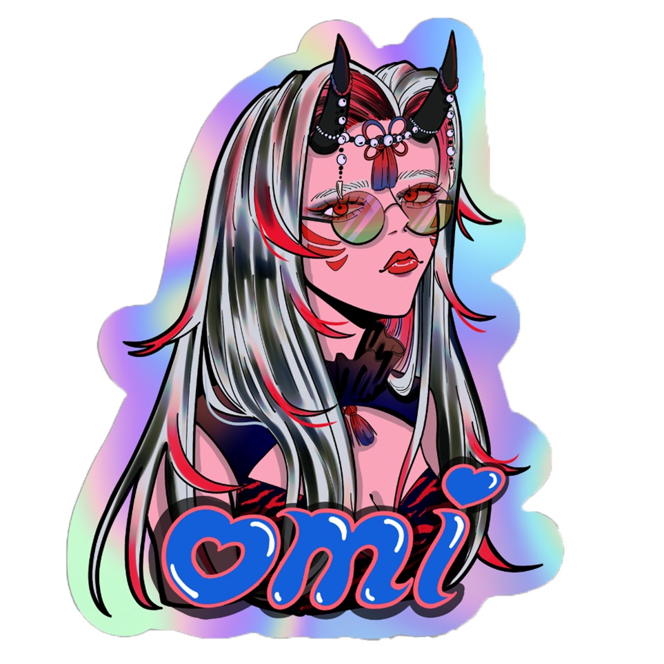 【ホログラムステッカー】