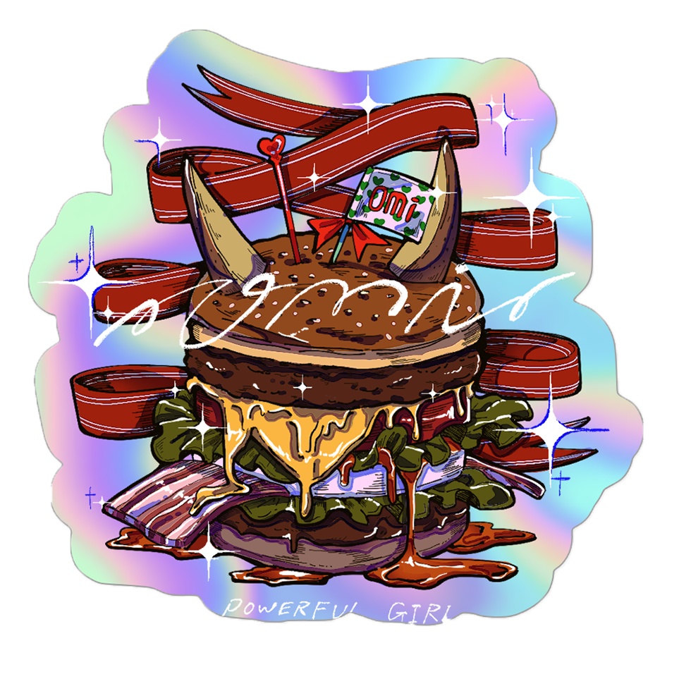 【ホログラムステッカー】