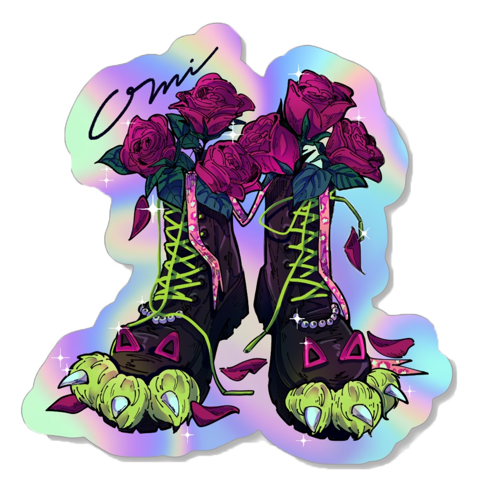 【ホログラムステッカー】