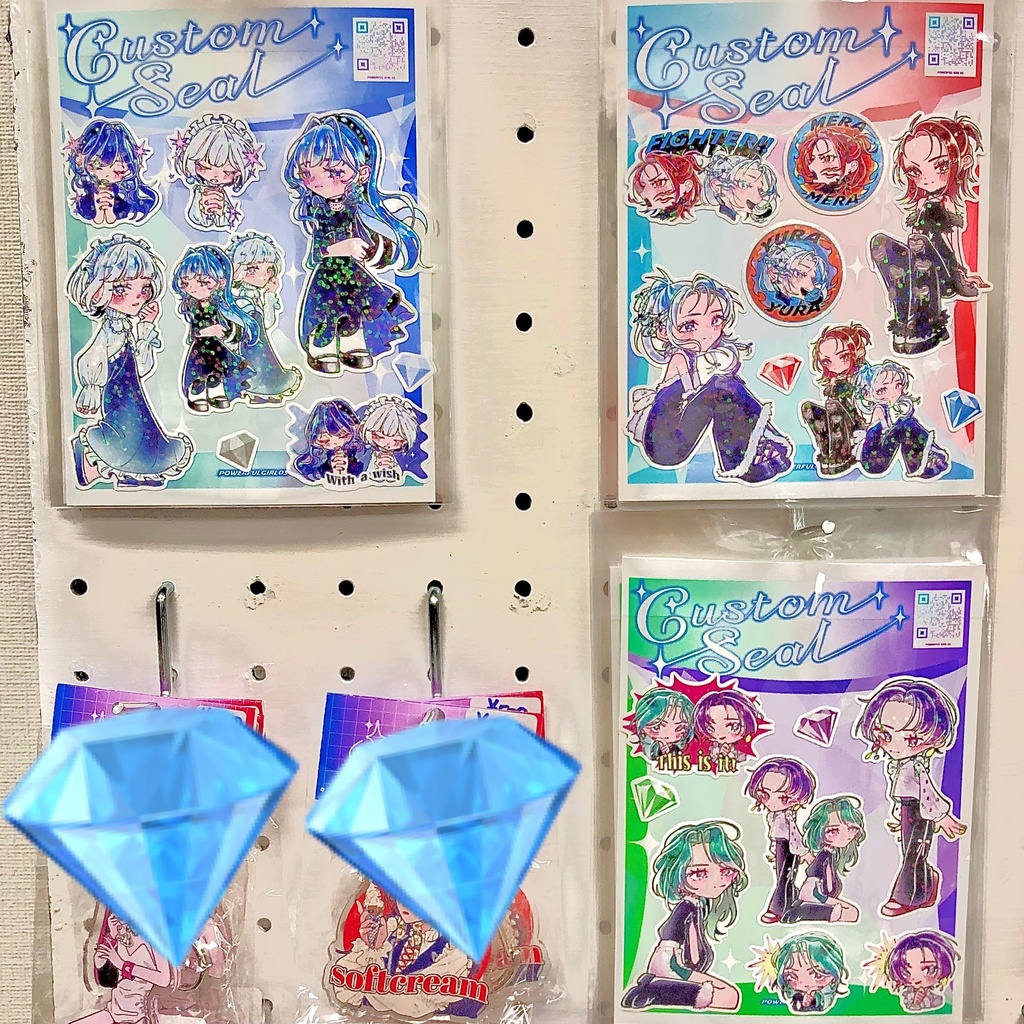 カスタムシール/3種