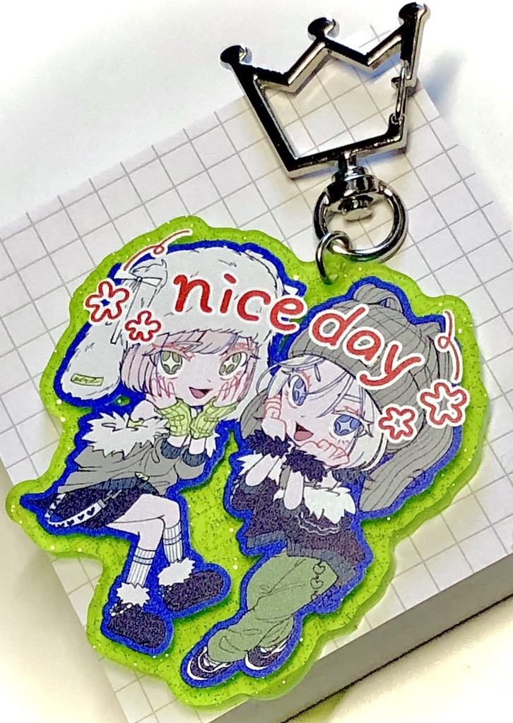 【アクリルキーホルダー】niceday