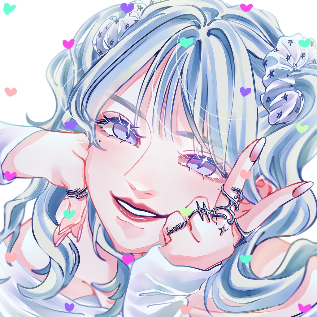 スクエアイラストカード