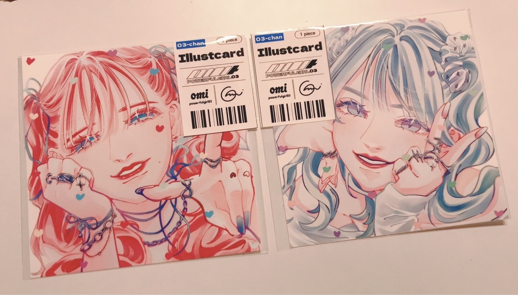 スクエアイラストカード