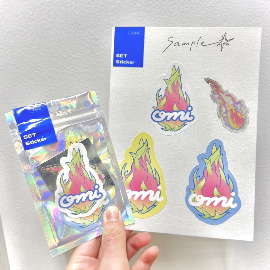 オラゴンフルーツステッカー