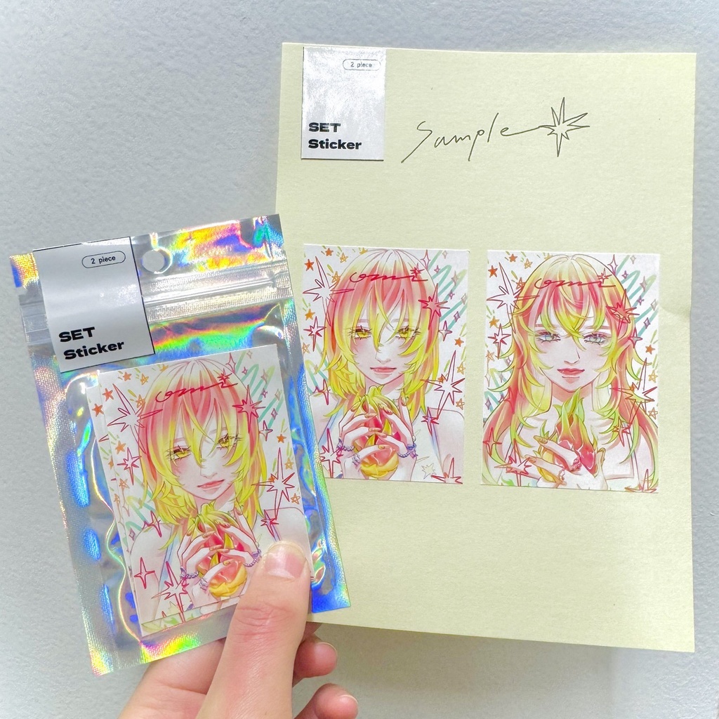 オラゴンフルーツステッカー