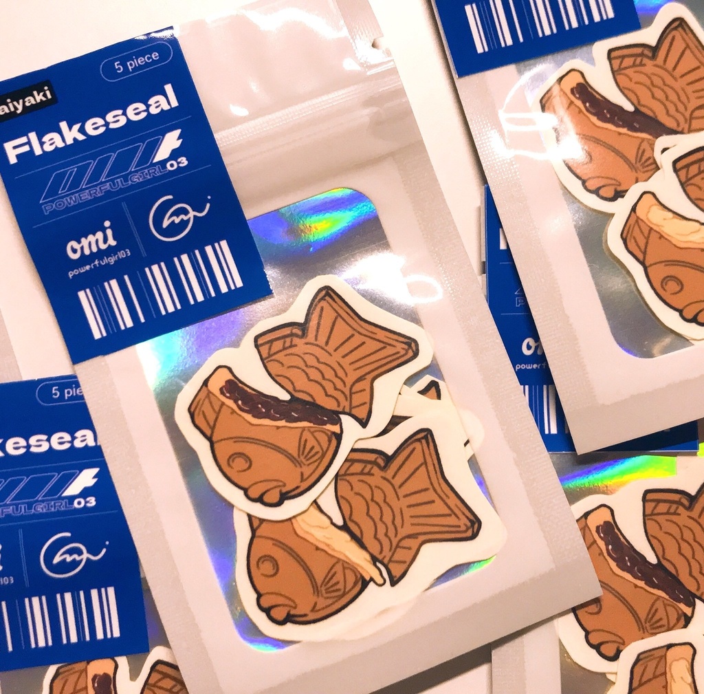 私利私欲フレークシール