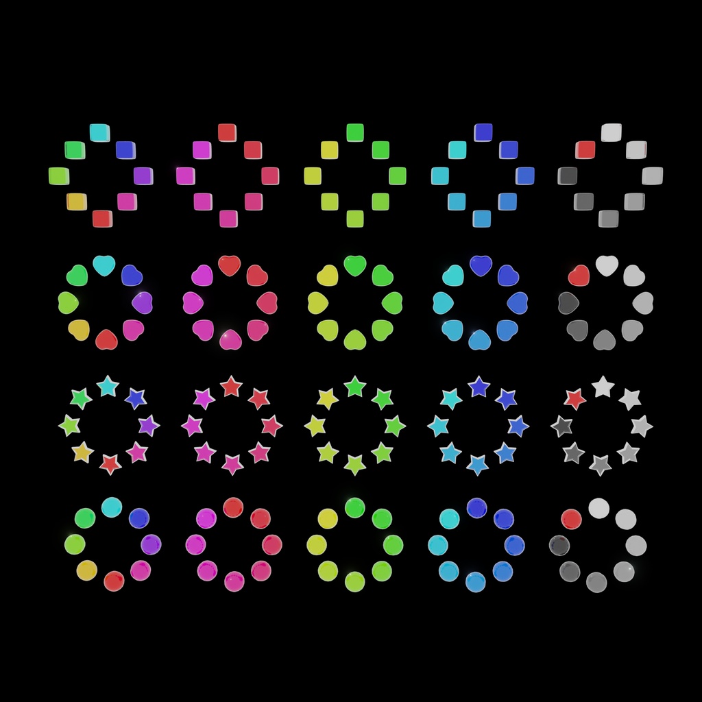 RainbowAccessories【VRChat用アクセサリー】