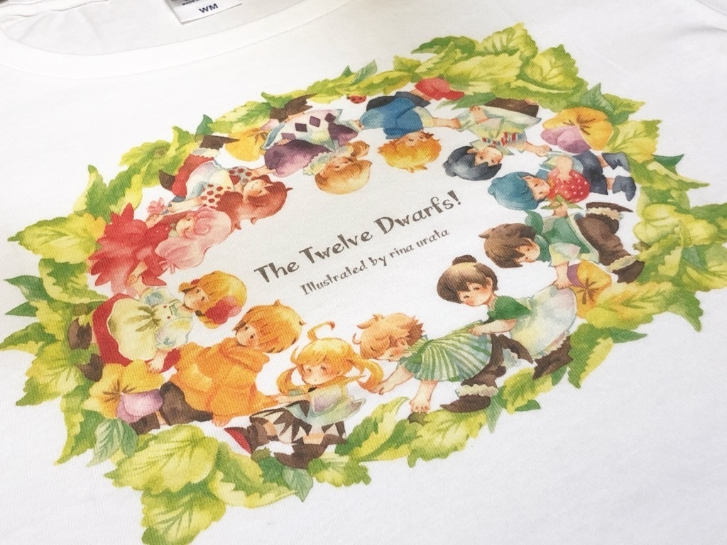 【レディースTシャツ】まあるくまわってまたおいで