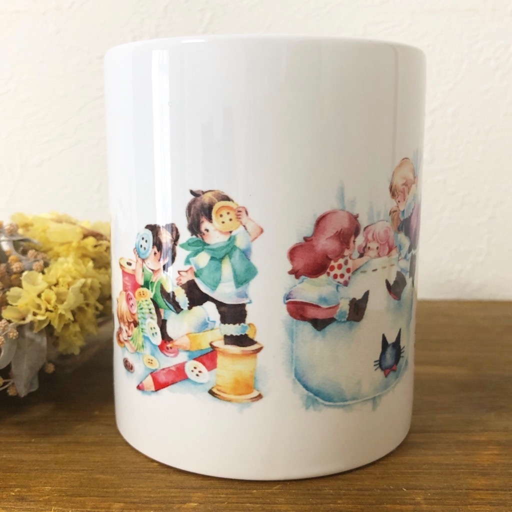 【マグカップ】12にんのこびと「さがしもの」