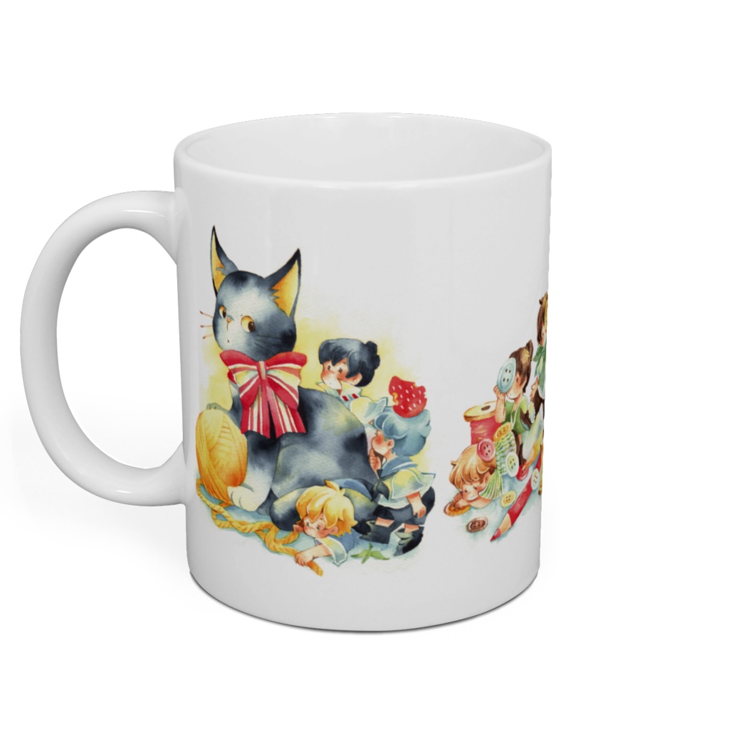 【マグカップ】12にんのこびと「さがしもの」