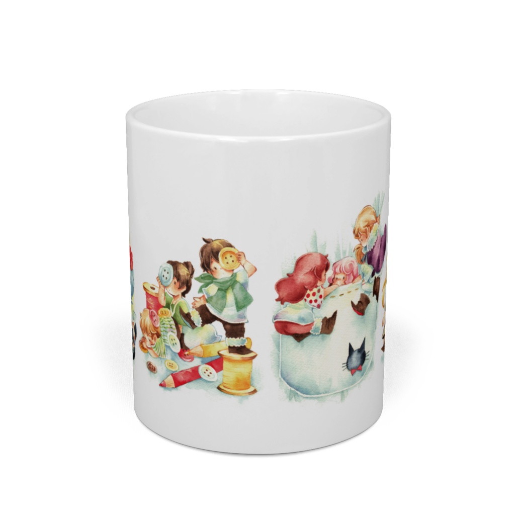 【マグカップ】12にんのこびと「さがしもの」