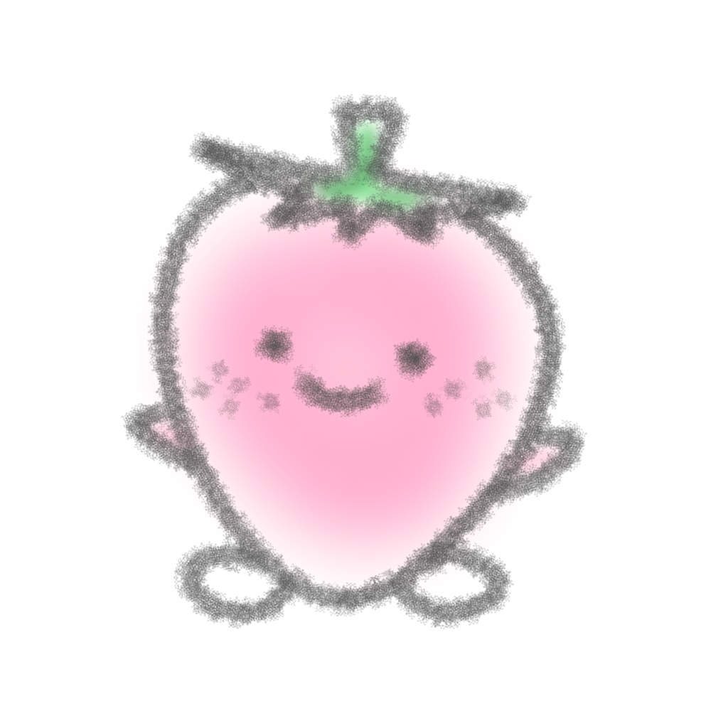 いちごちゃんのスマホケース