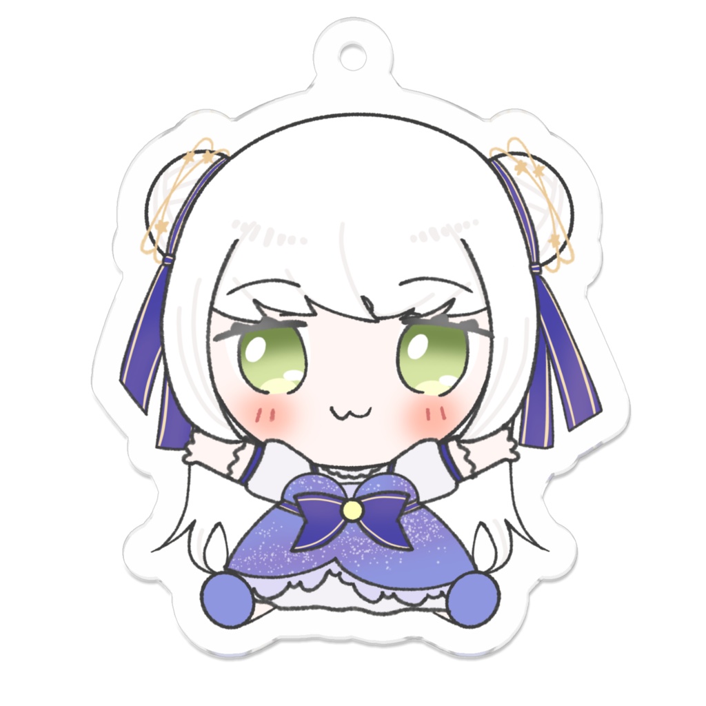 望月モネ アクリルキーホルダー まいたけver.