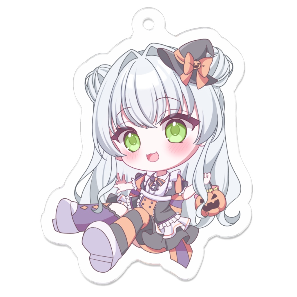 【期間限定】10/31まで!アクリルキーホルダー ハロウィンver.【望月モネ】