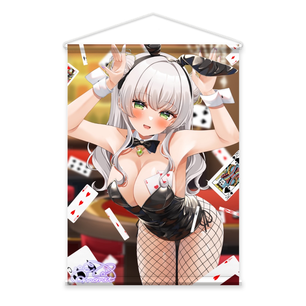 【期間限定】10/31まで! 望月モネ B2タペストリー バニー衣装
