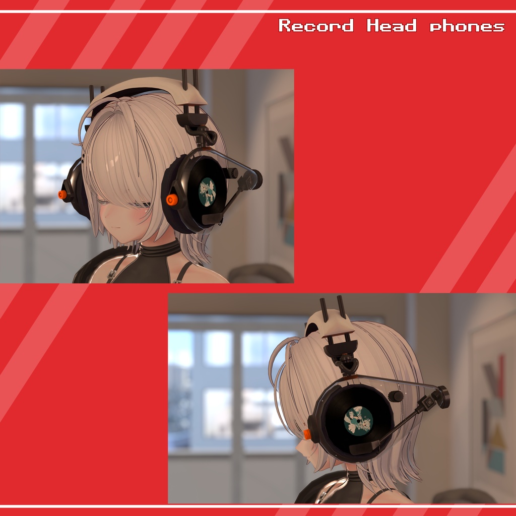 Record head phones