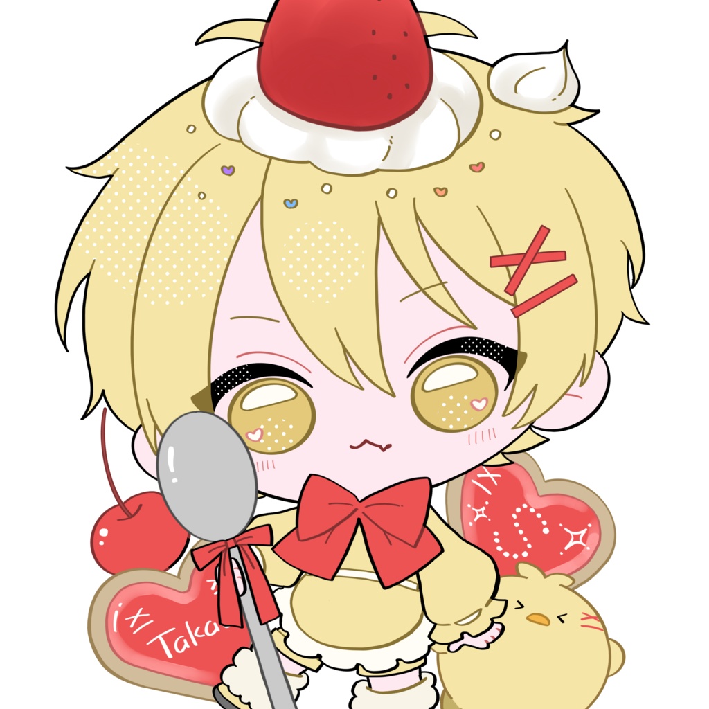 高生紳士 スイーツアクリルブロック