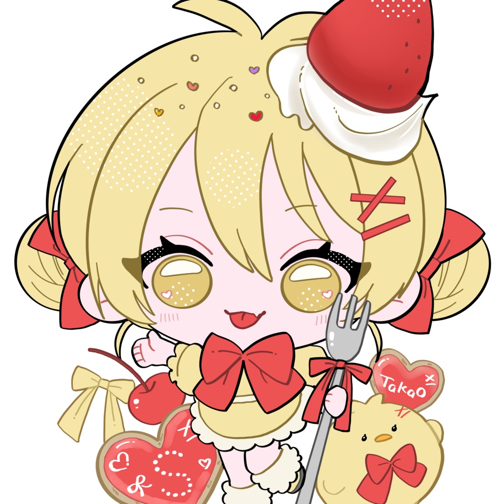 高生淑女 スイーツアクリルブロック