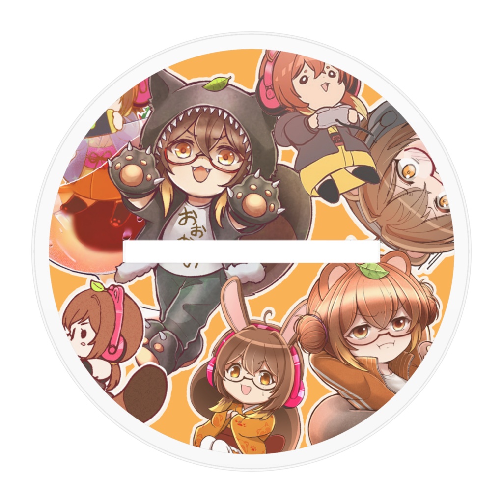 ハフアニたぬきアクスタ