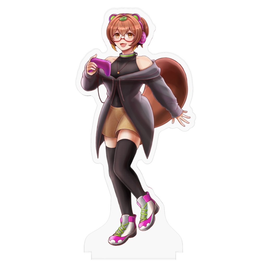 ハフアニたぬきアクスタ